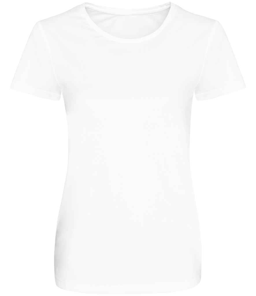 [JC025 ACW XS] AWDis Ladies Cool Smooth T-Shirt (Arctic White, XS)