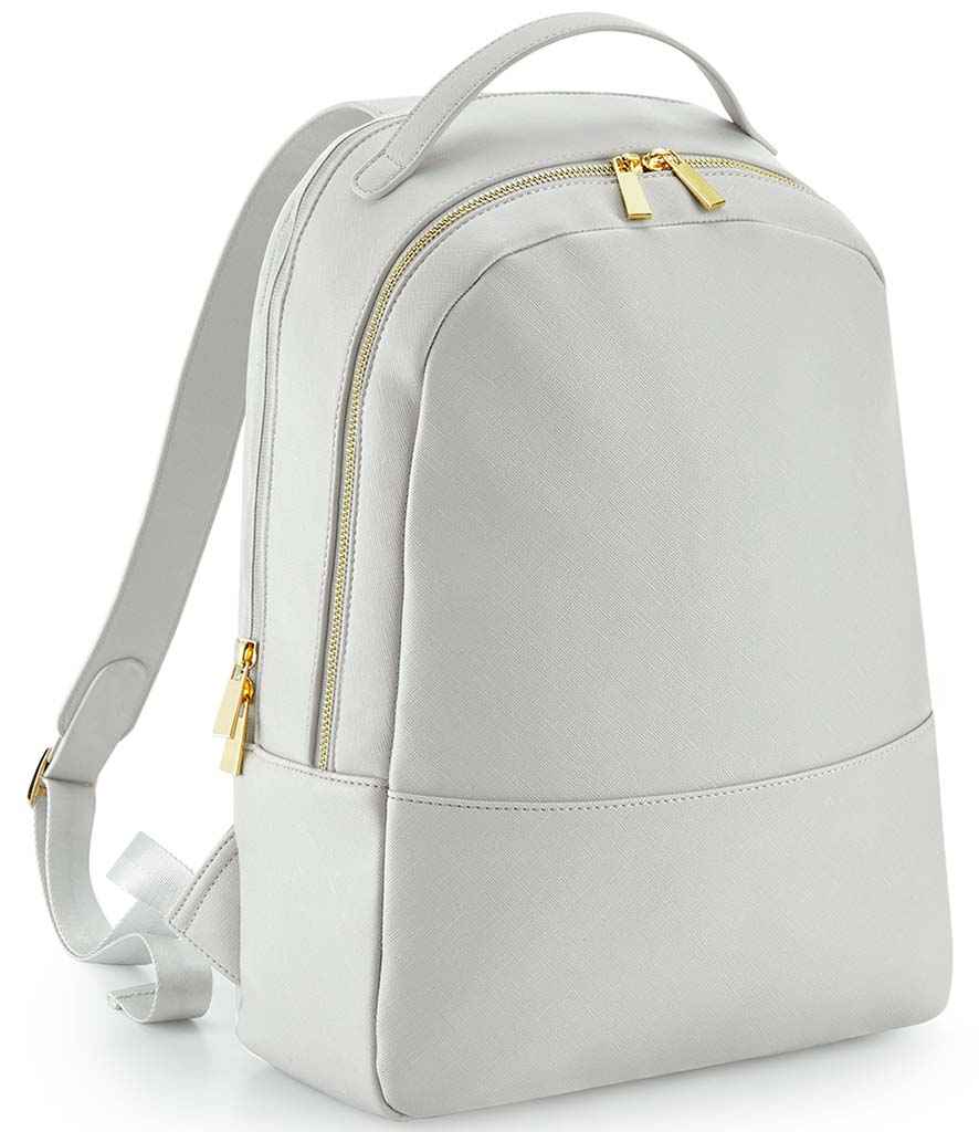 [BG768 SFG ONE] BagBase Boutique Backpack (Soft Grey)