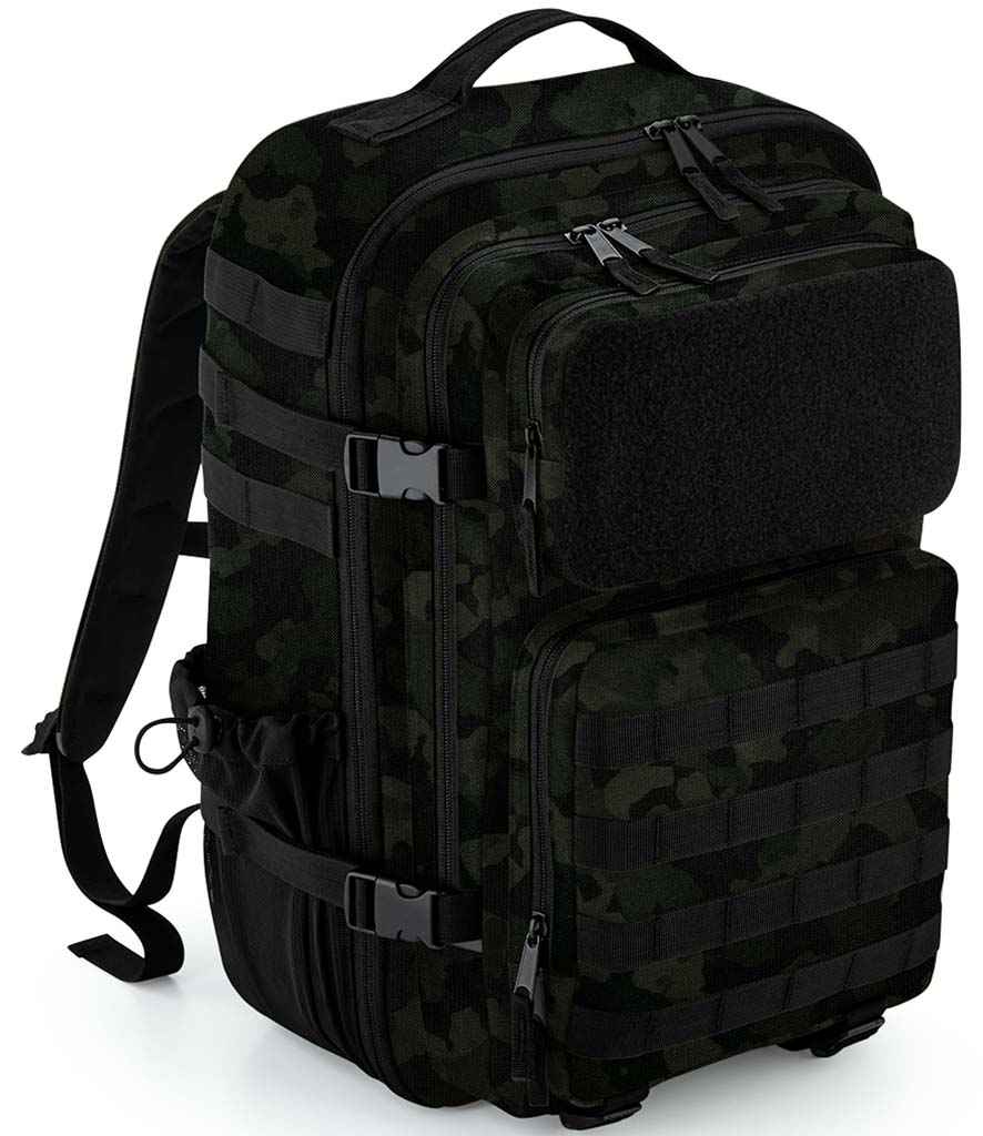 [BG850 CBC ONE] BagBase MOLLE Tactical 35 Litre Backpack (Combat Camo)