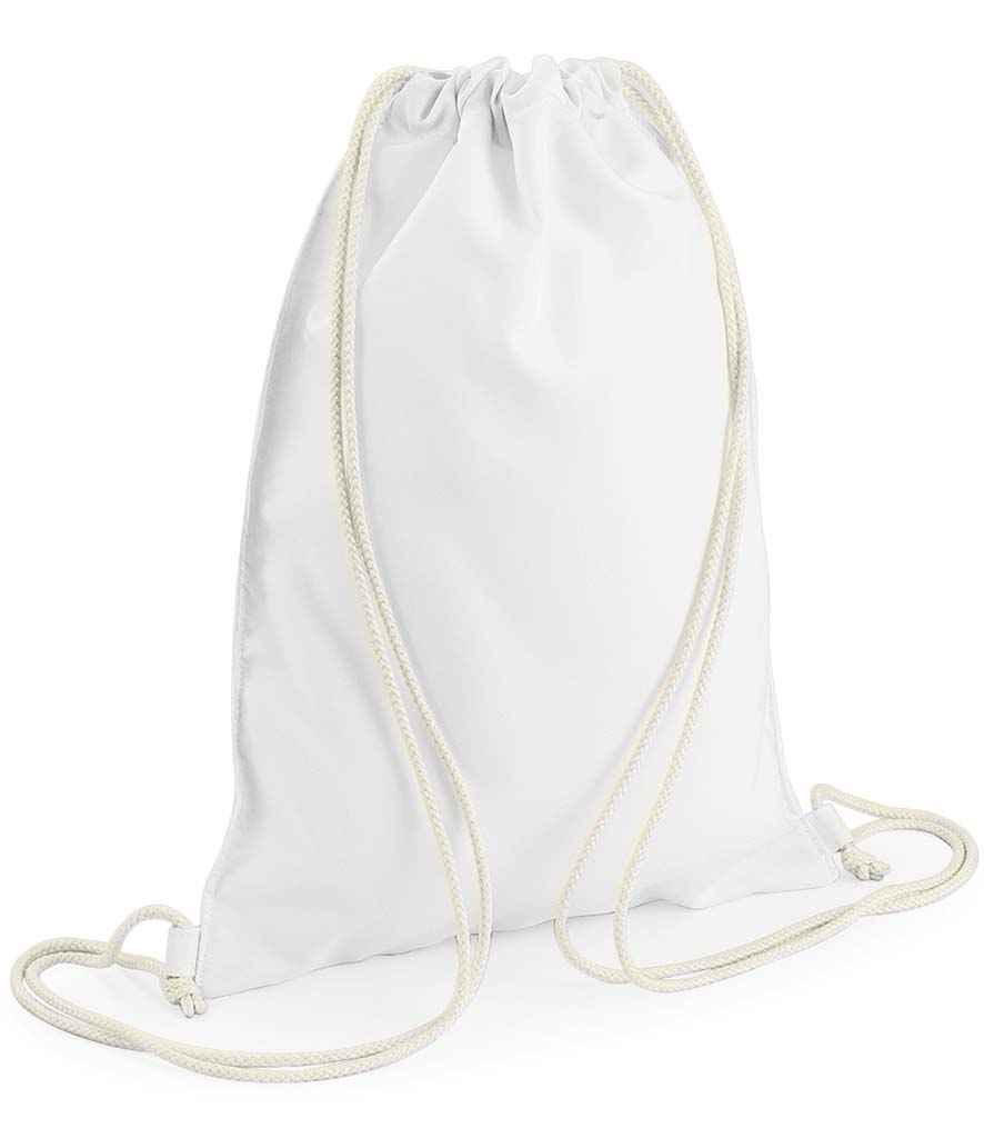 [BG910 WHI ONE] BagBase Sublimation Gymsac (White)