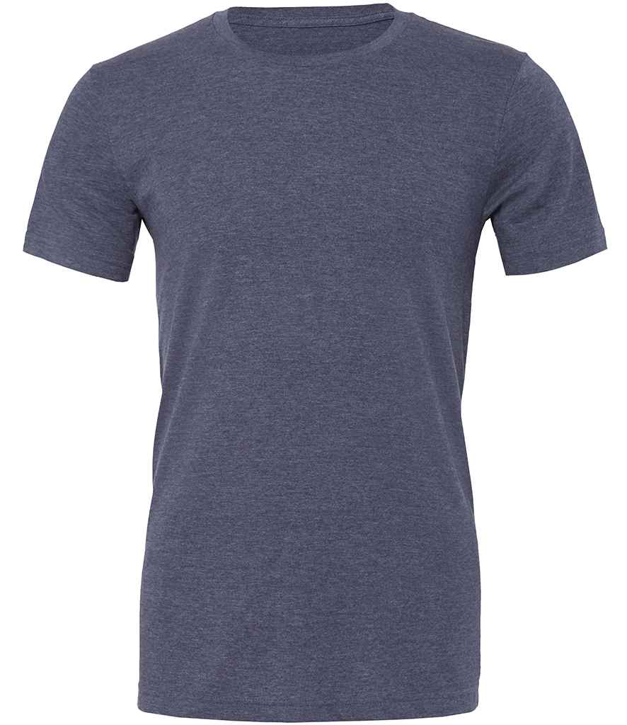 [CVC3001 HNY XS] Canvas Unisex Heather CVC T-Shirt (Heather Navy, XS)