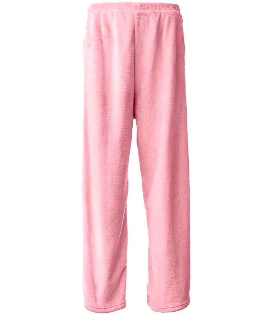 [BH211 BLP 12-14] Brand Lab Ladies Plush Fleece Lounge Trousers (Blush Pink, 12-14)