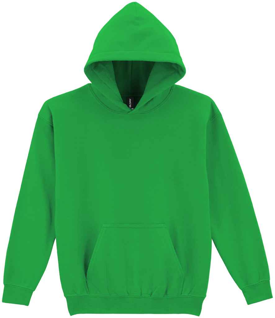 [GD57B IGN 3=XS] Gildan Kids Heavy Blend™ Hooded Sweatshirt (Irish Green, 3=XS)