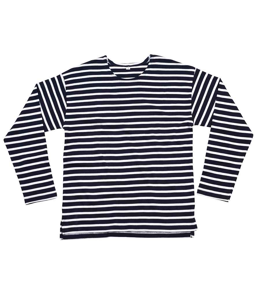 [M136 WH/NV XS] Mantis The Breton Top (White/Navy, XS)