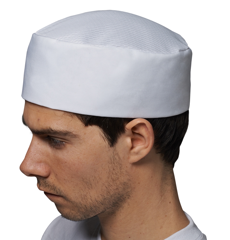 Le Chef Skull Cap White