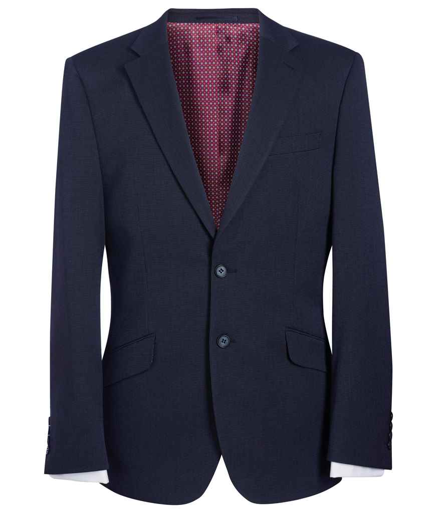 [BK210 NPN 38/R] Brook Taverner Eclipse Phoenix Jacket (Navy Pindot, 38/R)
