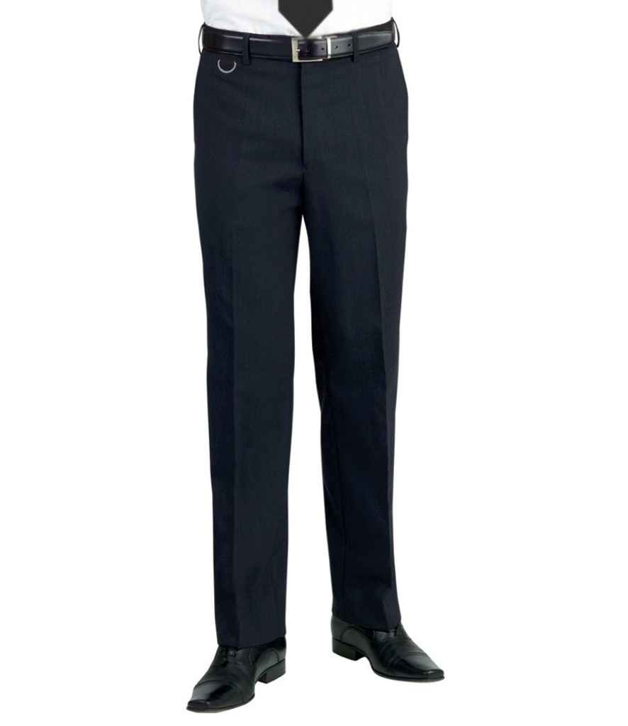 [BK401 BLK 32/R] Brook Taverner One Mars Trousers (Black, 32/R)