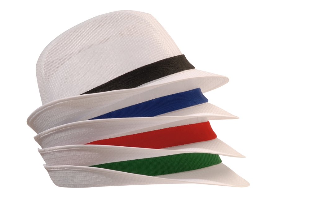 Trilby Hat Bands (Red, Small (36-38))