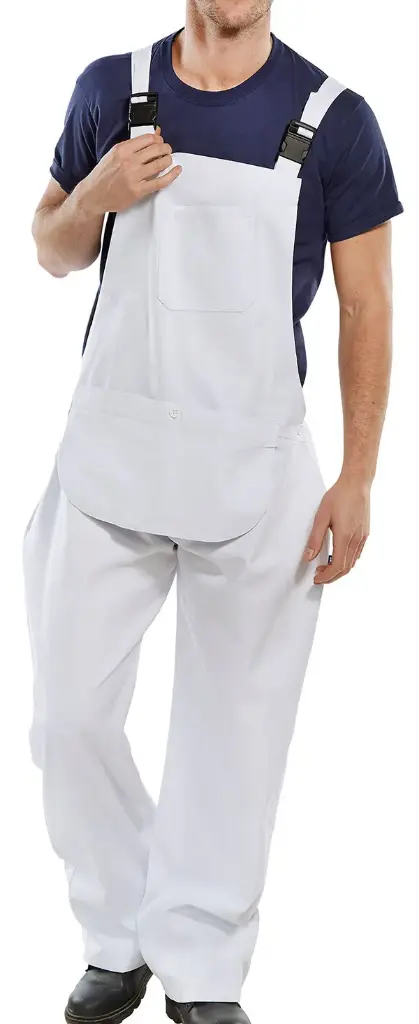 [CDBBW32/W-BBW] Click Painters Bib and Brace (32)