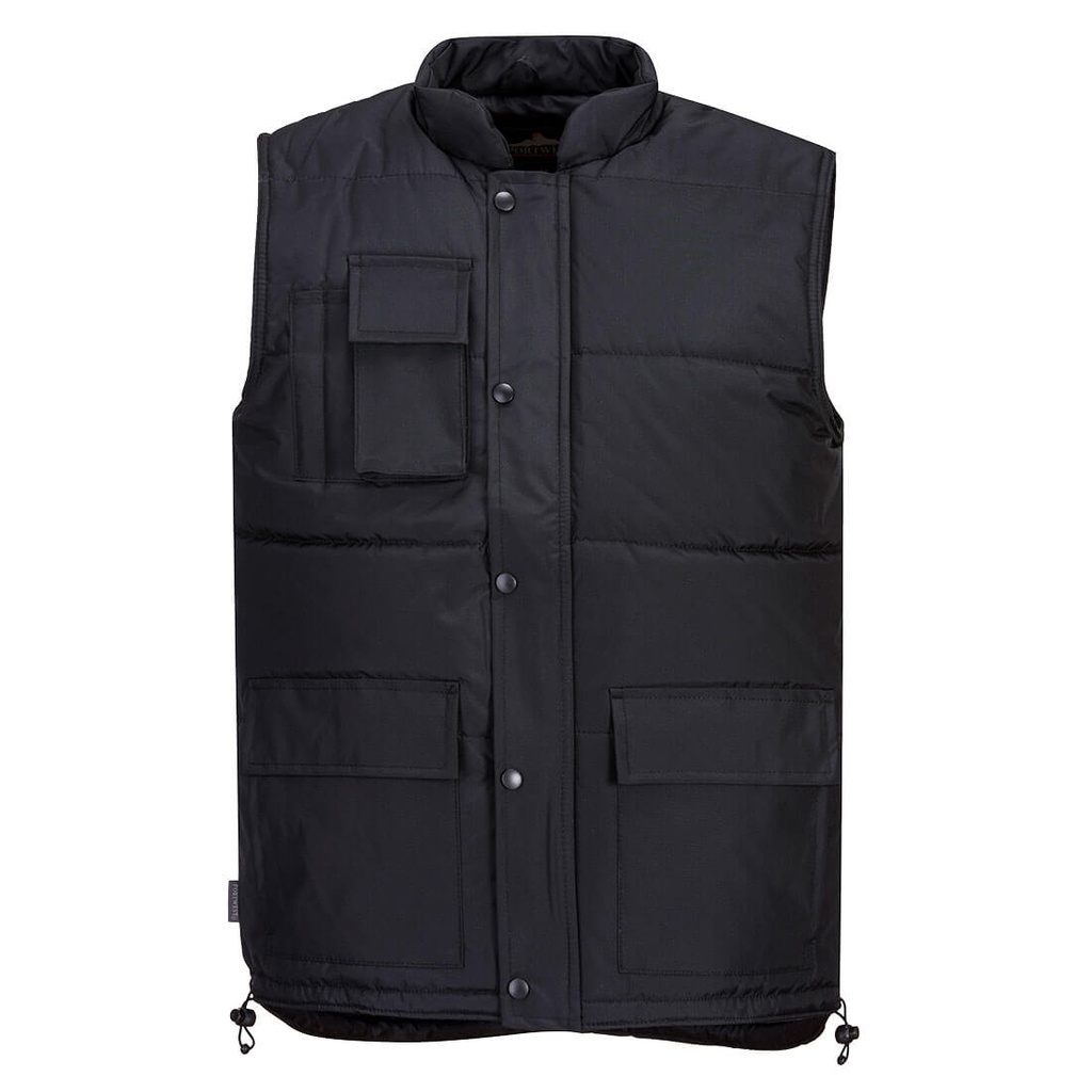 [S415BKRXS] Classic Bodywarmer (Black, XS)