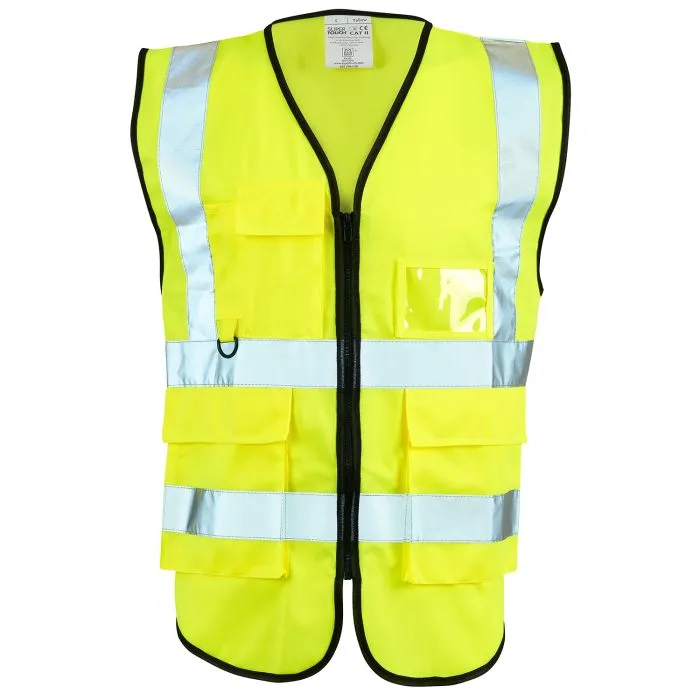 [W-VHVEYS] Hi-vis Executive Vest (Yellow, S)