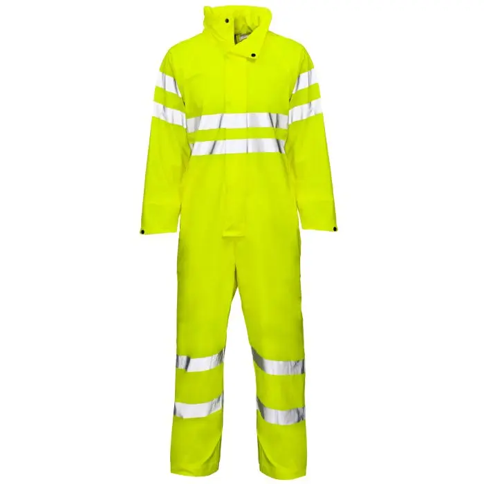 Stormflex Hi-Vis Yellow PU Coverall
