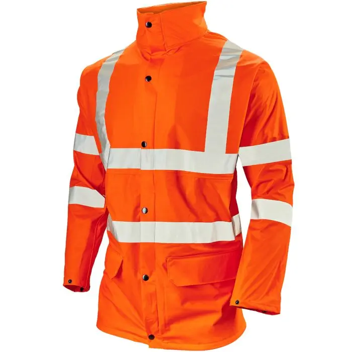 [W-WJSHVOS] Stormflex Hi-Vis Orange PU Jacket (S)