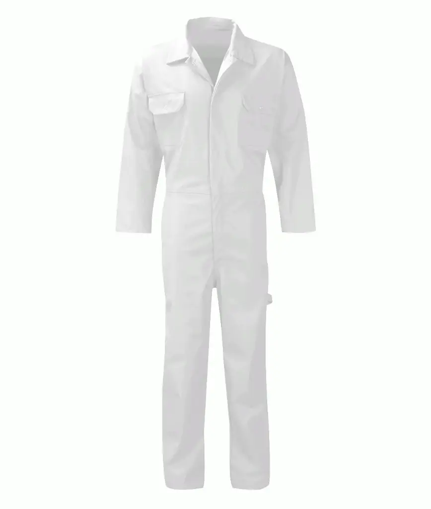 [PC205BS-WHI-36] Polycotton Coverall (36)
