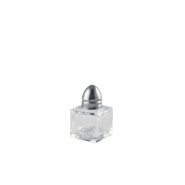 [BC-N008-1] Individual Glass Salt Pot 30 x 30 x 50mm (Pack of 48)