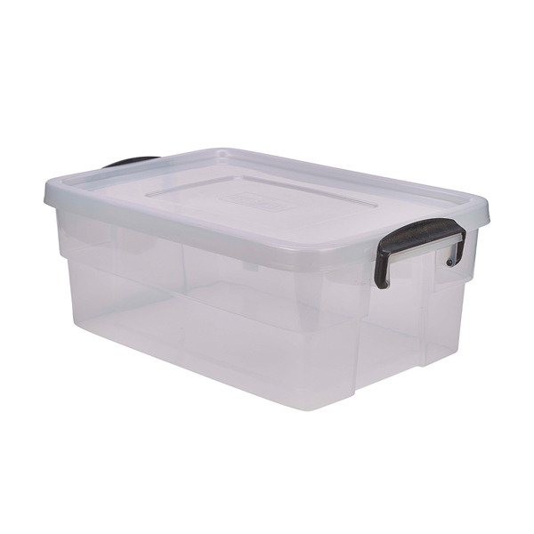 Storage Box 38L W/ Clip Handles (Pack of 4)