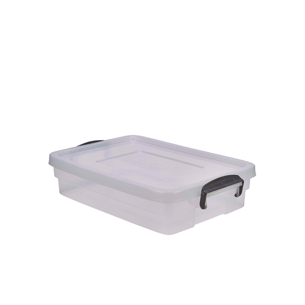 Storage Box 20L W/ Clip Handles (Pack of 4)