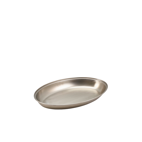 [BC-N1161] GenWare Stainless Steel Oval Vegetable Dish 20cm/ 8"