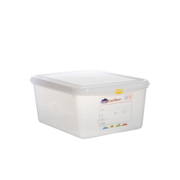 GN Storage Container 1/2 150mm Deep 10L (Pack of 6)