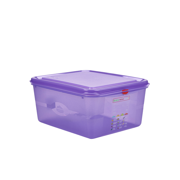 Allergen GN Storage Container 1/2 150mm Deep 10L (Pack of 6)