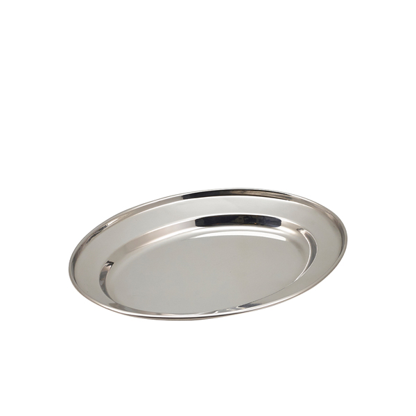 [BC-N1265] GenWare Stainless Steel Oval Flat 25.5cm/ 10"