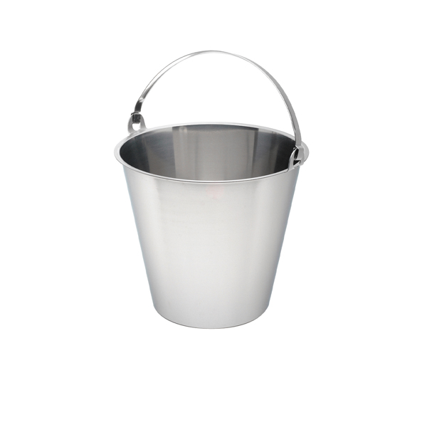 [BC-N13012] Swedish S/St. Bucket 12 Litre Graduated