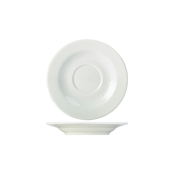 Genware Porcelain Saucer 16cm/ 6.25" (Pack of 6)