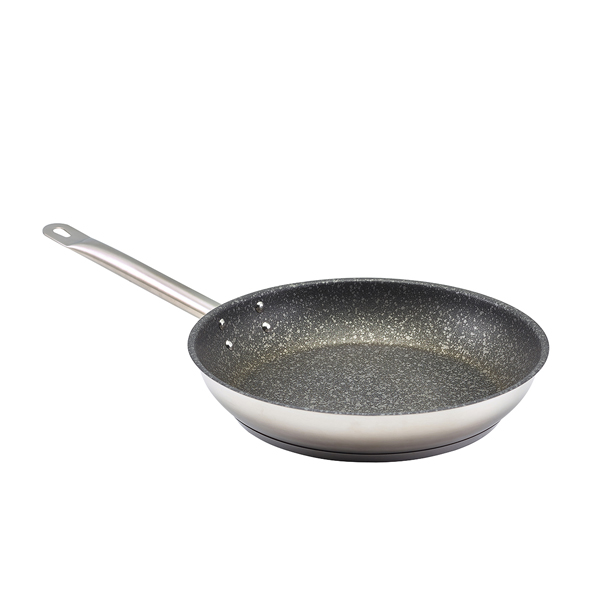 [BC-N1528-00NS] GenWare Non Stick Teflon Stainless Steel Frying Pan 28cm