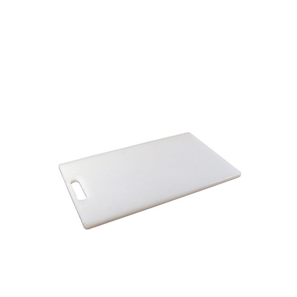 [BC-N156] GenWare White Low Density Chopping Board 10 x 6 x 0.5"