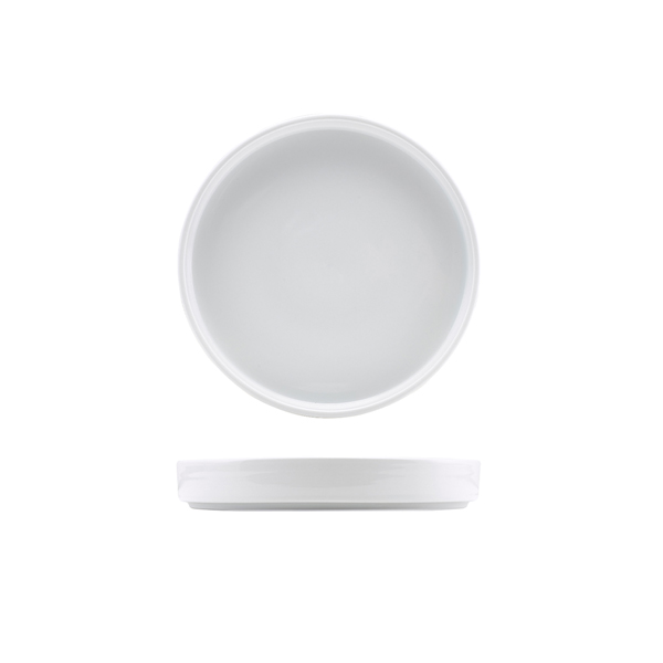 Genware Porcelain Presentation Plate 18cm/ 7" (Pack of 6)