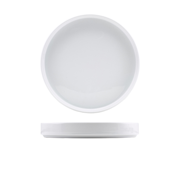 [BC-N161925] Genware Porcelain Presentation Plate 25cm/ 9.75" (Pack of 6)