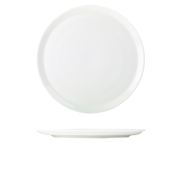 Genware Porcelain Pizza Plate 28cm/ 11" (Pack of 6)