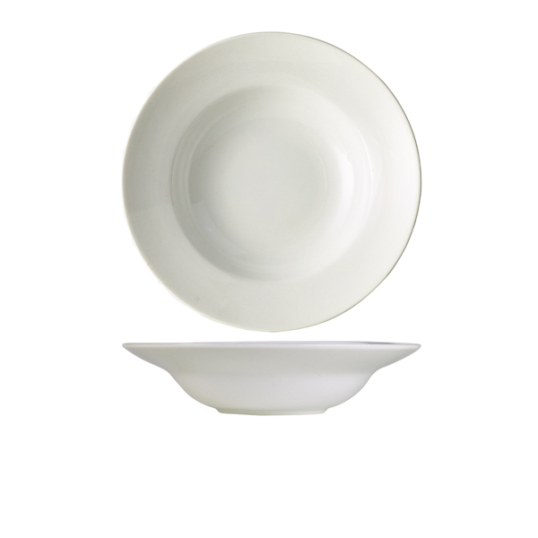 Genware Porcelain Pasta Dish 25cm/ 9.75" (Pack of 6)