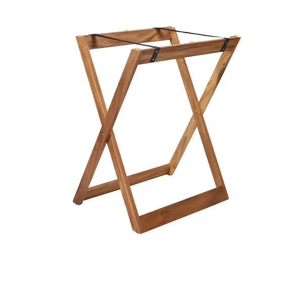 [BC-N1815AWD] GenWare Acacia Wood Butler Tray Stand