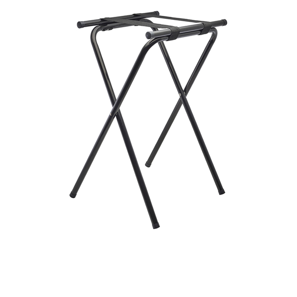 GenWare Black Metal Tray Stand