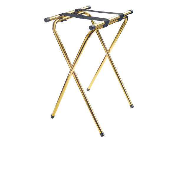 [BC-N1815GD] GenWare Gold Metal Tray Stand
