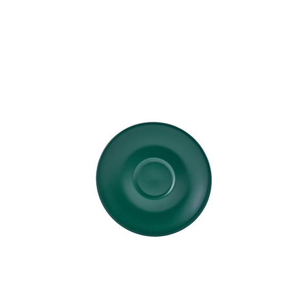 GenWare Porcelain Matt Teal Saucer 12cm/ 4.75" (Pack of 6)