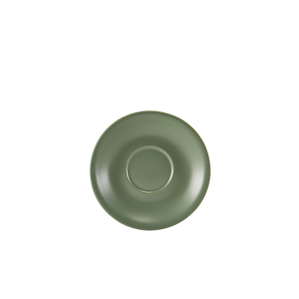 [BC-N182113MSG] GenWare Porcelain Matt Sage Saucer 13.5cm/ 5.25" (Pack of 6)
