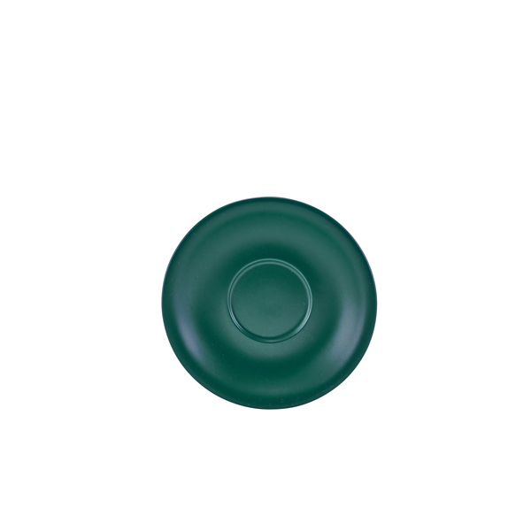 GenWare Porcelain Matt Teal Saucer 13.5cm/ 5.25" (Pack of 6)
