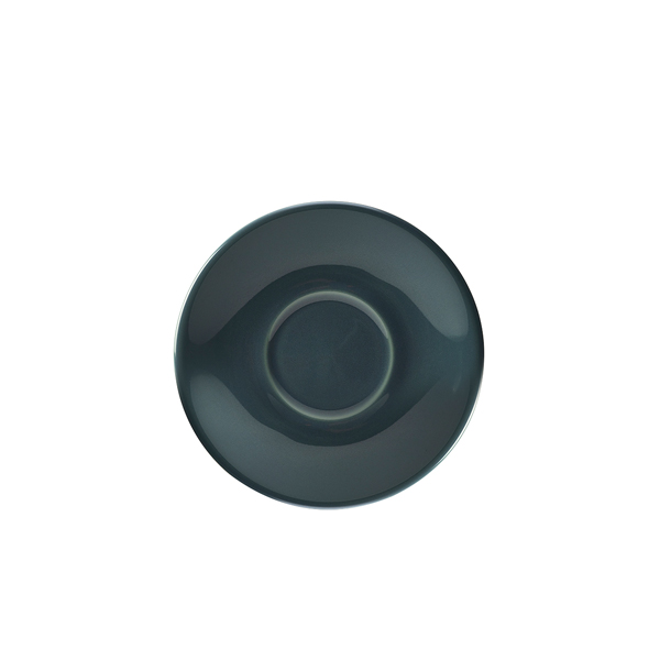 [BC-N182115G] Genware Porcelain Grey Saucer 16cm/ 6.25" (Pack of 6)