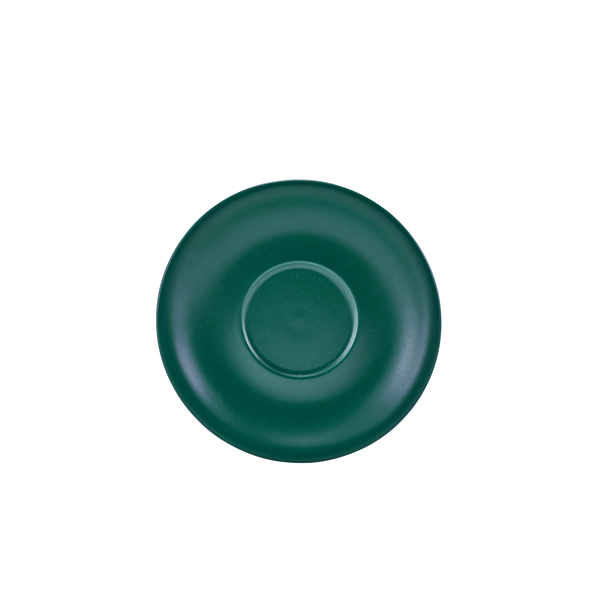 GenWare Porcelain Matt Teal Saucer 16cm/ 6.25" (Pack of 6)