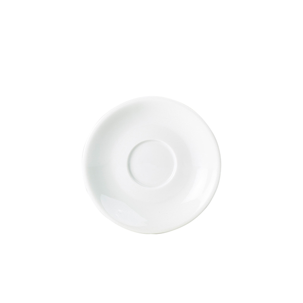 [BC-N182117] Genware Porcelain Saucer 17cm/ 6.75" (Pack of 6)