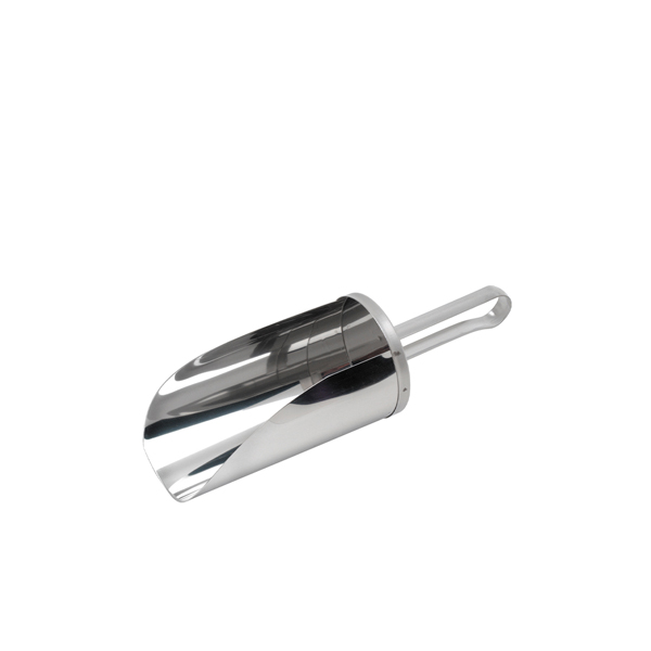 [BC-N19015] S/St. Flour Scoop 6" Scoop Length  0.4L Cap