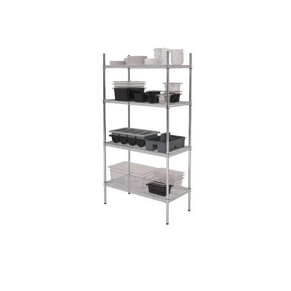 GenWare 4 Tier Wire Racking 91 x 45 x 183cm
