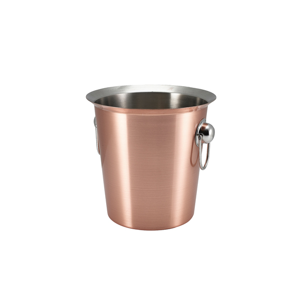 [BC-N26203C] GenWare Copper Plated Wine Bucket With Ring Handles