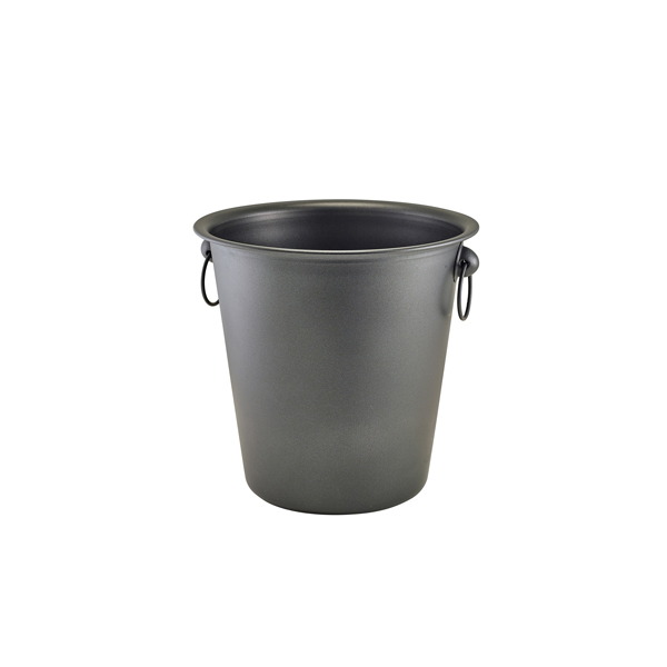 [BC-N26203MTBK] GenWare Metallic Black Wine Bucket