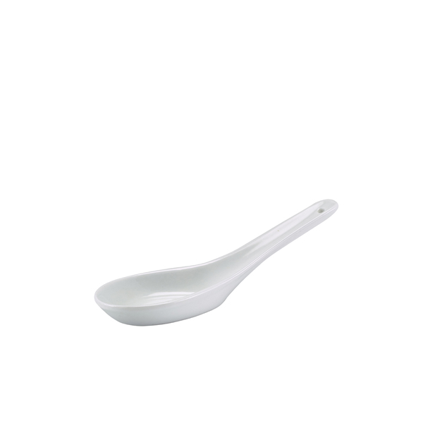[BC-N290210] GenWare Porcelain Chinese Spoon (Pack of 12)