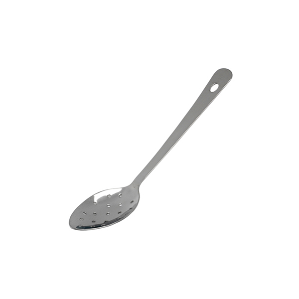 [BC-N300112] S/St. Perforated Spoon 12" With Hanging Hole