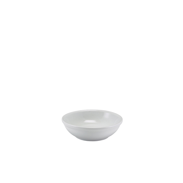 [BC-N302108] GenWare Porcelain Butter/ Dip Dish 7.8cm/ 3" (Pack of 12)