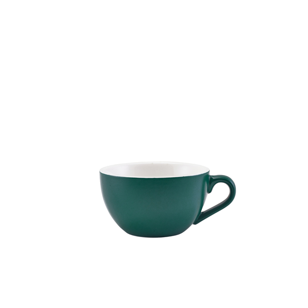 [BC-N322118MT] GenWare Porcelain Matt Teal Bowl Shaped Cup 17.5cl/ 6oz (Pack of 6)